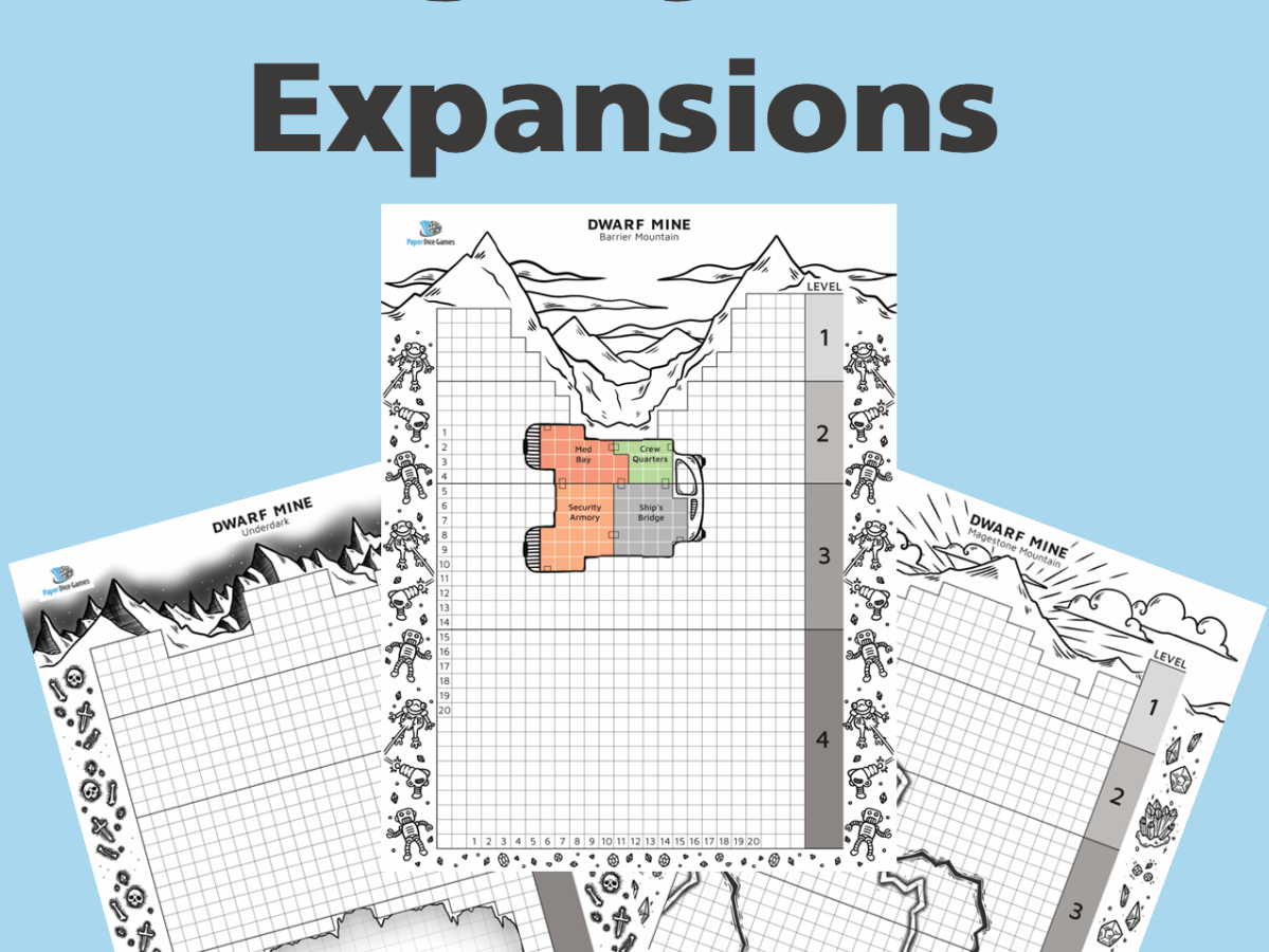 Dwarf Mine – 3 New&nbsp;Expansions