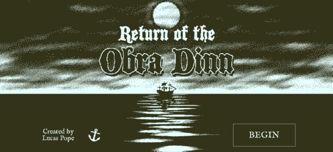 Return of the Obra Dinn