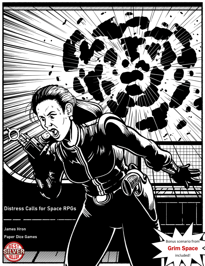 Distress Calls for Space RPGs Silver Seller Cover