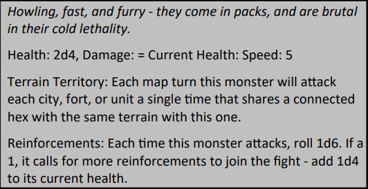 Fantasy Civ Solo Monster Example 3