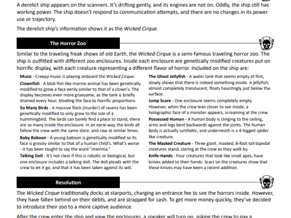 Grim Space – An&nbsp;Update!