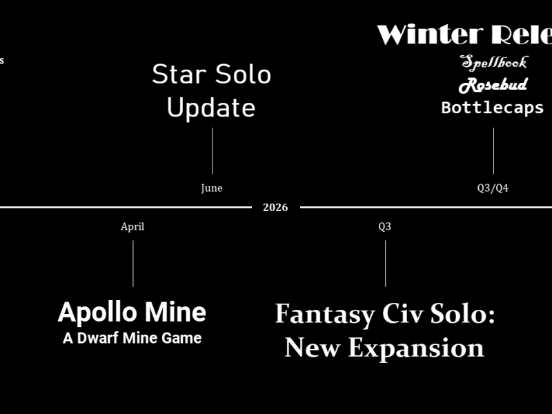 March 2026 Update – Paper Dice&nbsp;Games