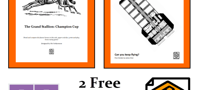2026 Free RPG Day for Paper Dice Games