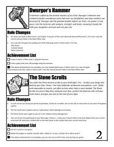 Artifacts Page 1 - Artifacts and Curses