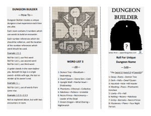 Dungeon Builder Page 1