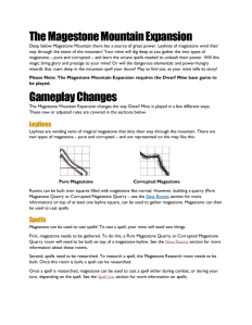 Magestone Mountain Page 1