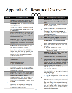 Resource Discovery Page - Fantasy Civ Solo