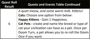 Cat Event - The Quests Expansion