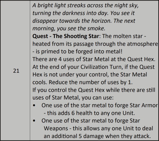 Quest - The Shooting Star - The Quests Expansion