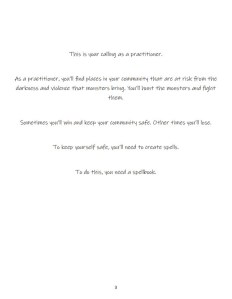 Spellbook Page 3